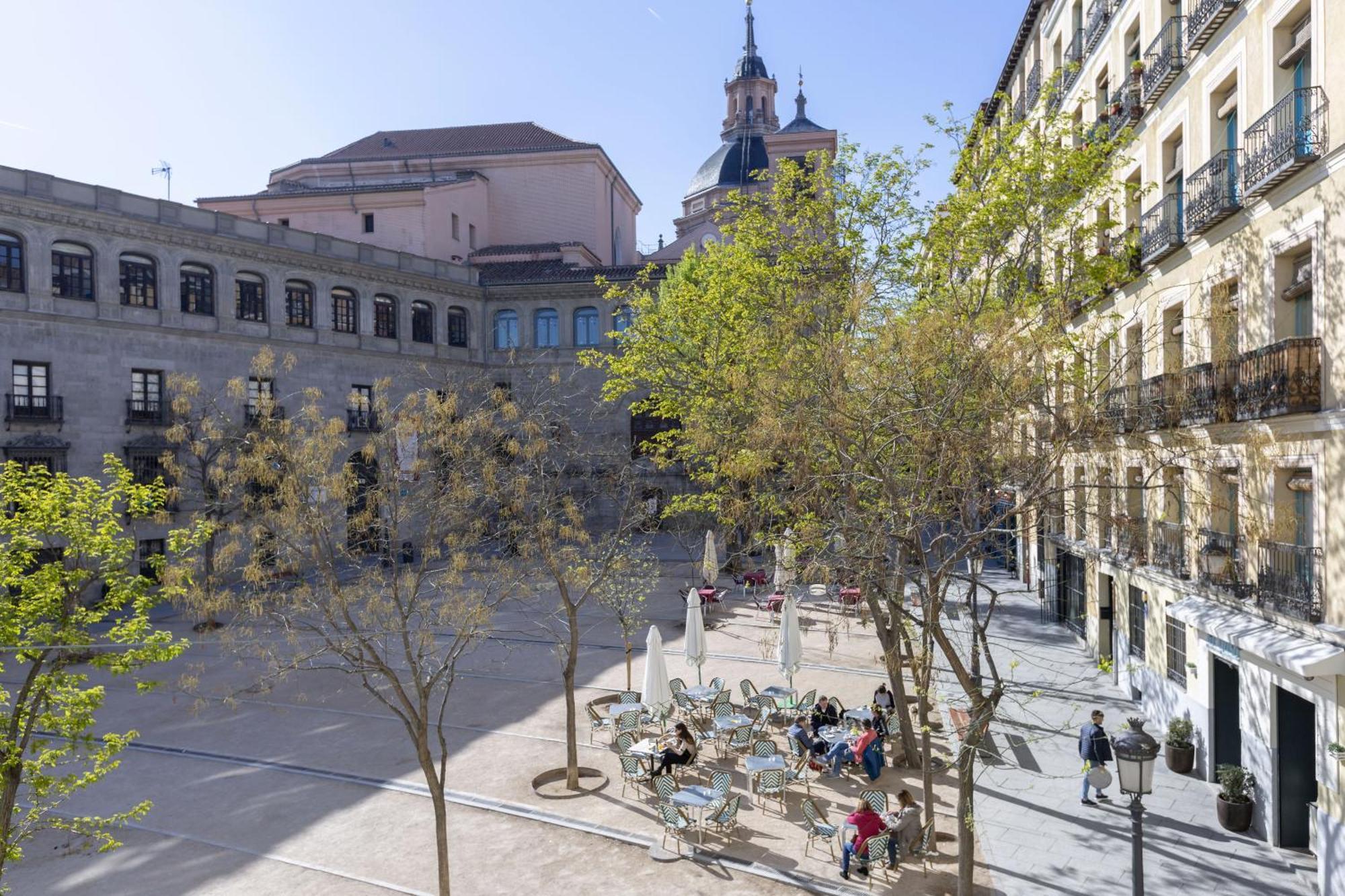 Precioso Apt En La Plaza De La Paja Latina Madrid Exterior foto